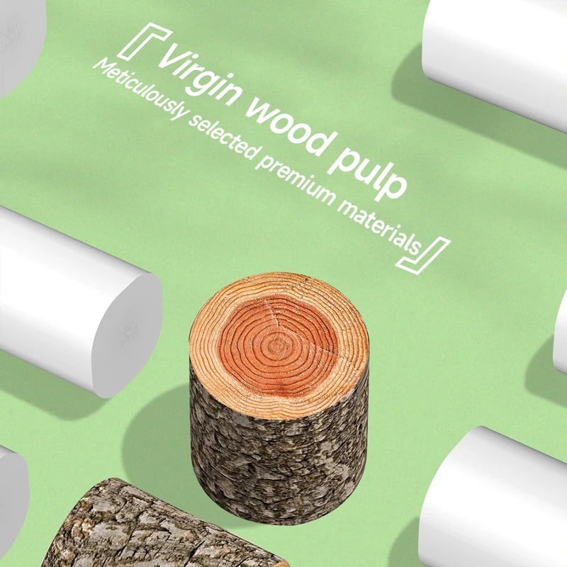 14 Rolls of Household Paper Towels on Behalf of the Roll Paper Five Layers of Thickened Core Roll Toilet Paper Toilet Paper