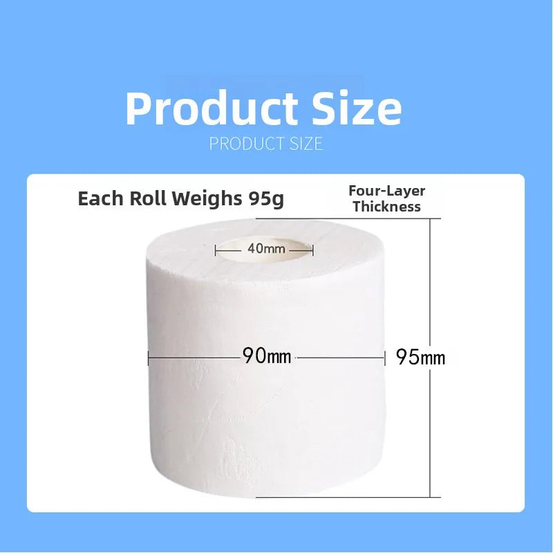 able Hotel Restaurant Toilet Paper Wet Wipe Batoom Household Paper Towels Quali Wood Pulp 4 Layer Scented Rolls