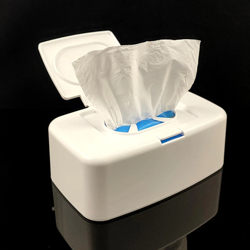 Wet Tissue Box Wipes Dispenser Portable Wipes Napkin Storage Box Holder Container
