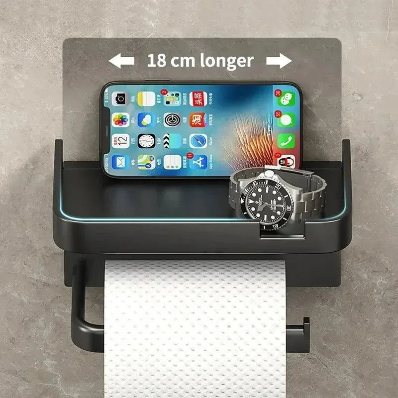 Toilet Paper Holder Wall-Mounted Toilet paper holder tissue rack Bathroom tissue holder Bathroom Accessories 2025
