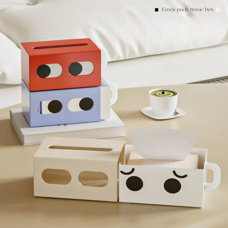 Tissue Box Table Napkin Rings Tissue Case Paper Box Container Solid Storage Box Home Table Decoration