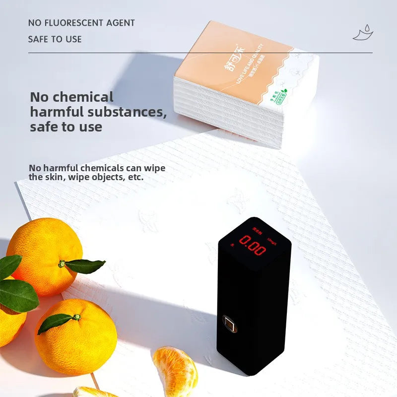 Portable Handkerchief Paper, 10-100 Small Bags, 3 Layers, 7 Pieces/small Bag, Portable Facial Tissue Paper, Napkin Toilet Paper