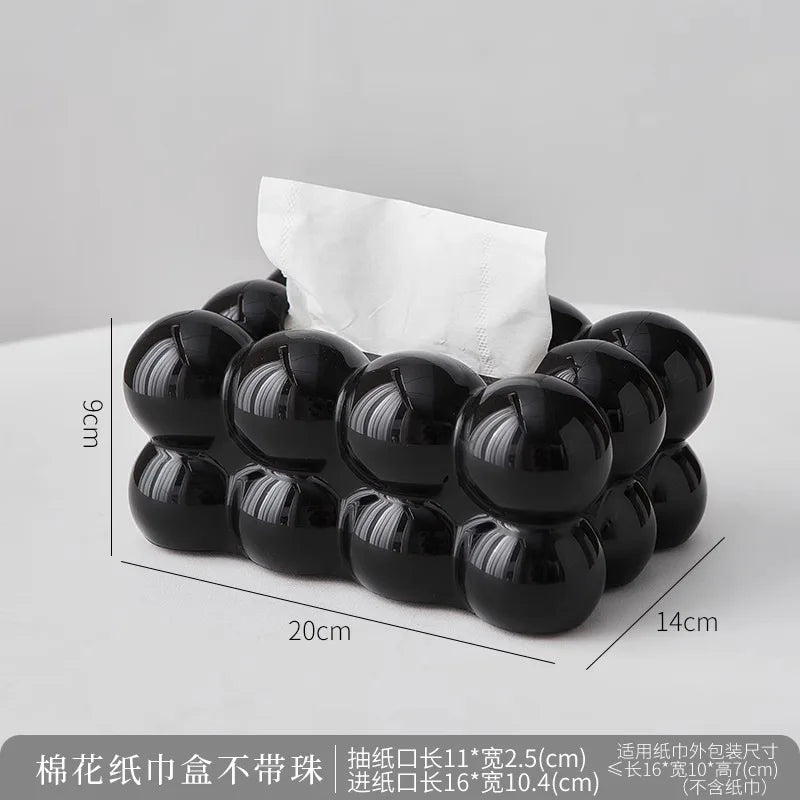Cloud Design Tissue Box Living Room Coffee Table Towel Dispenser Desktop Paper Storage Holder Kitchen Decor Car Tissue Organizer
