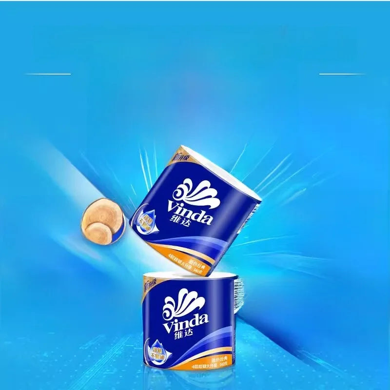 Vinda Core Regular Toilet Paper 40g Big Roll able Batoom Household Hand Towel Paper Wholes Price without Fraance