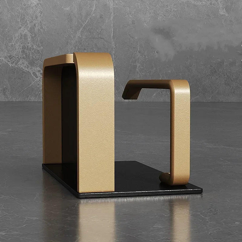 Black Gold Toilet Paper Holder Bathroom Wall Mount Multifunction WC Paper Phone Holder Shelf Towel Roll Shelf Accessories