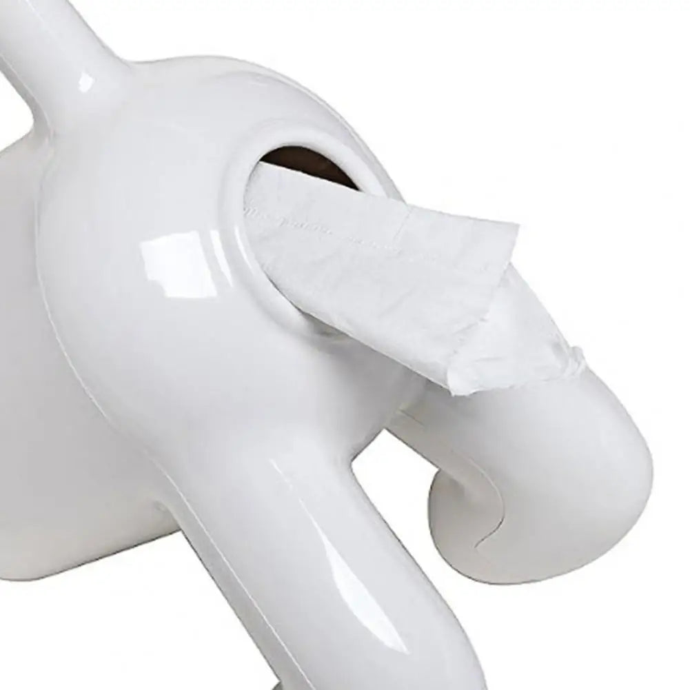 Funny Toilet Paper Dispenser Dog Butt Toilet Paper Holder Wall-mounted Tissue Organizer for Dog Lovers Bathroom Decor Funny Dog
