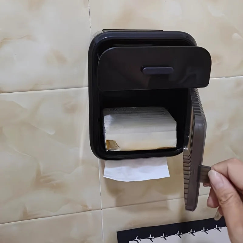 Toilet Paper Box Toilet Paper Roll Storage Rack Bathroom Roller Tissue Holder Wall Mounted Tissue Boxes Bathroom Accessories
