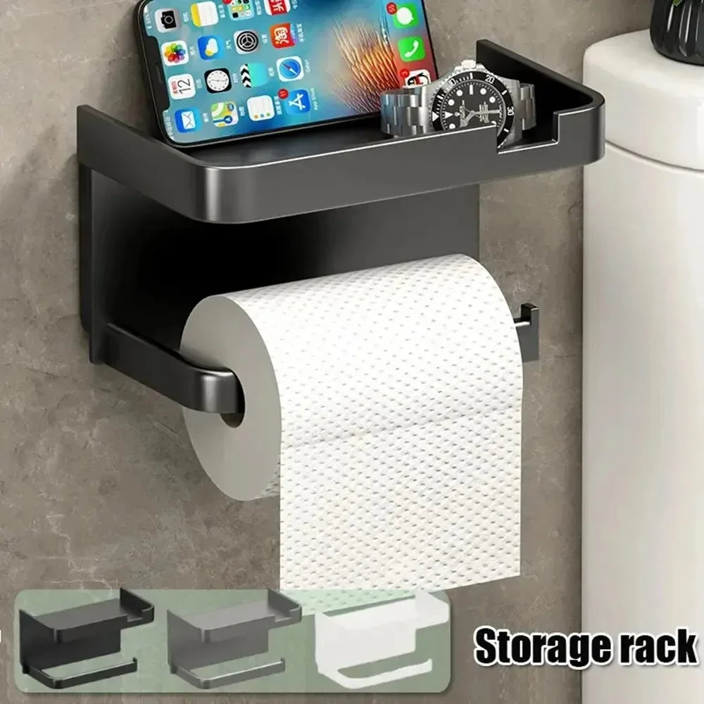 Toilet Paper Holder Wall-Mounted Toilet paper holder tissue rack Bathroom tissue holder Bathroom Accessories 2025