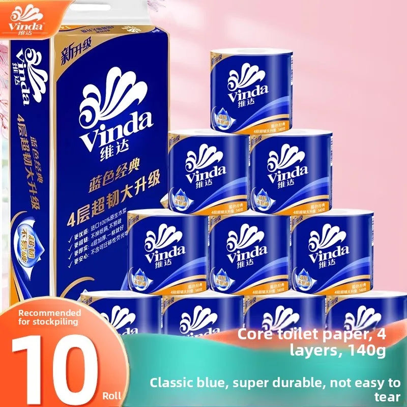 Vinda Core Regular Toilet Paper 40g Big Roll able Batoom Household Hand Towel Paper Wholes Price without Fraance