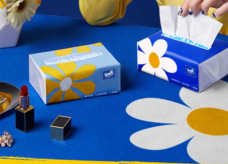 Tempo D Tissue 4 Layers 80 eets S Size Series No Fraance Home Use Hygienic Paper Soft Paaging Face Towel Paper