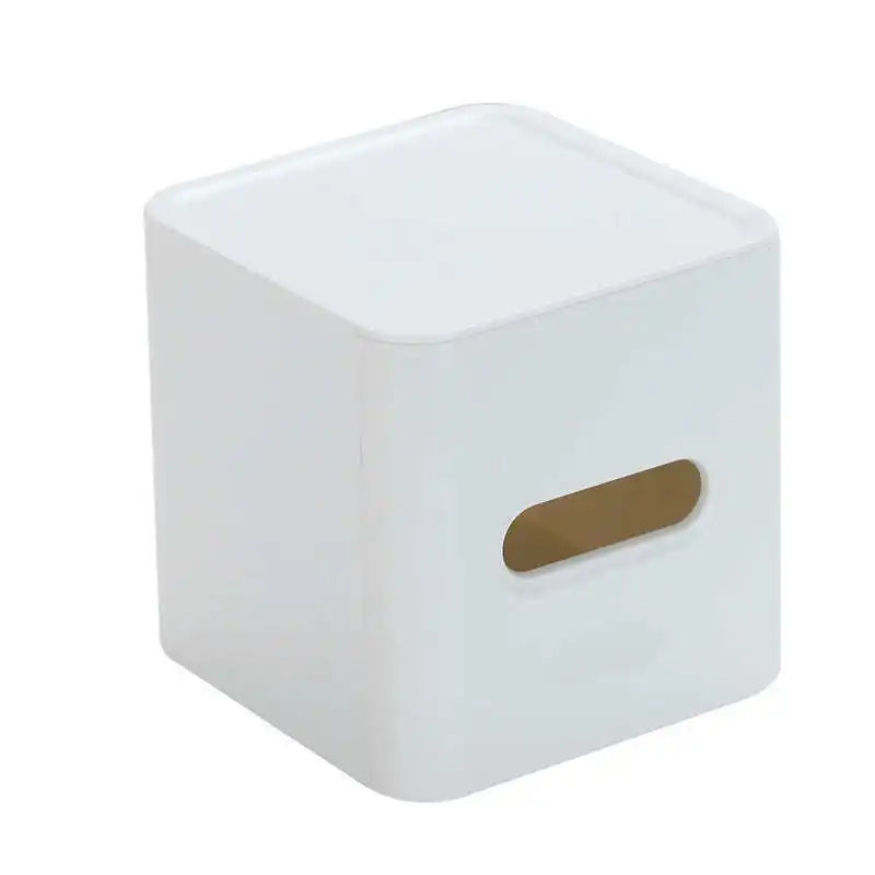 Simple European Sle Tissue Box Storage Box for Desktop Hand Wi Coffee Table Dstring Paper Home Decor Plastic Box