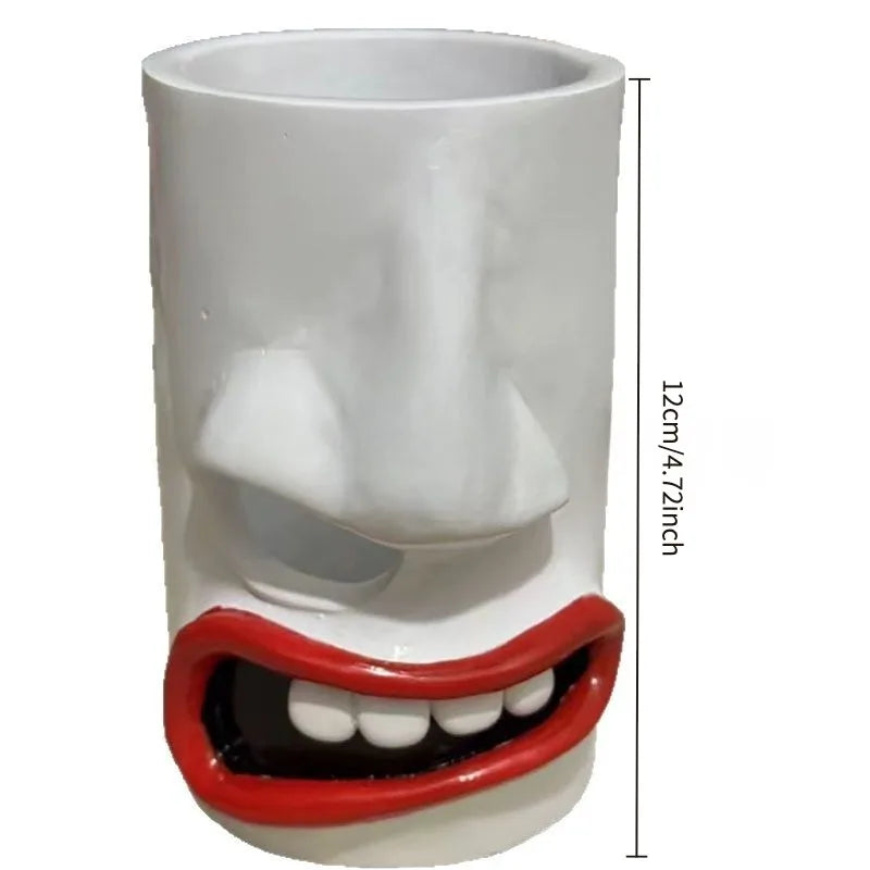Funny Face Tissue HolderFunny Tissue Rack Decorations Funny Nostril Tissue Holder