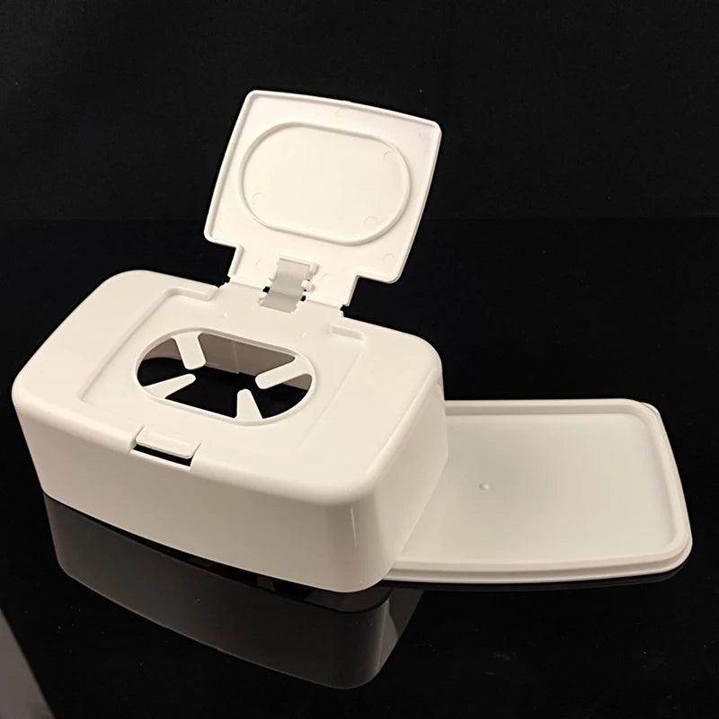 Wet Tissue Box Wipes Dispenser Portable Wipes Napkin Storage Box Holder Container
