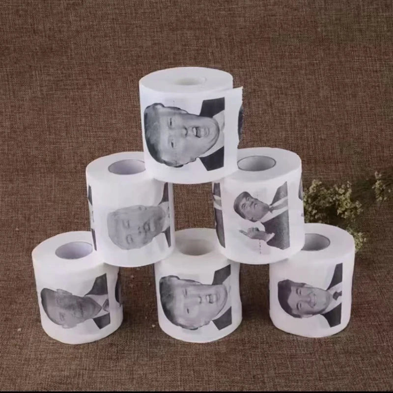 HOT Fun Portrait Scroll Paper; Printing Roll Paper; Funny Avatar Roll Paper; Toilet Paper