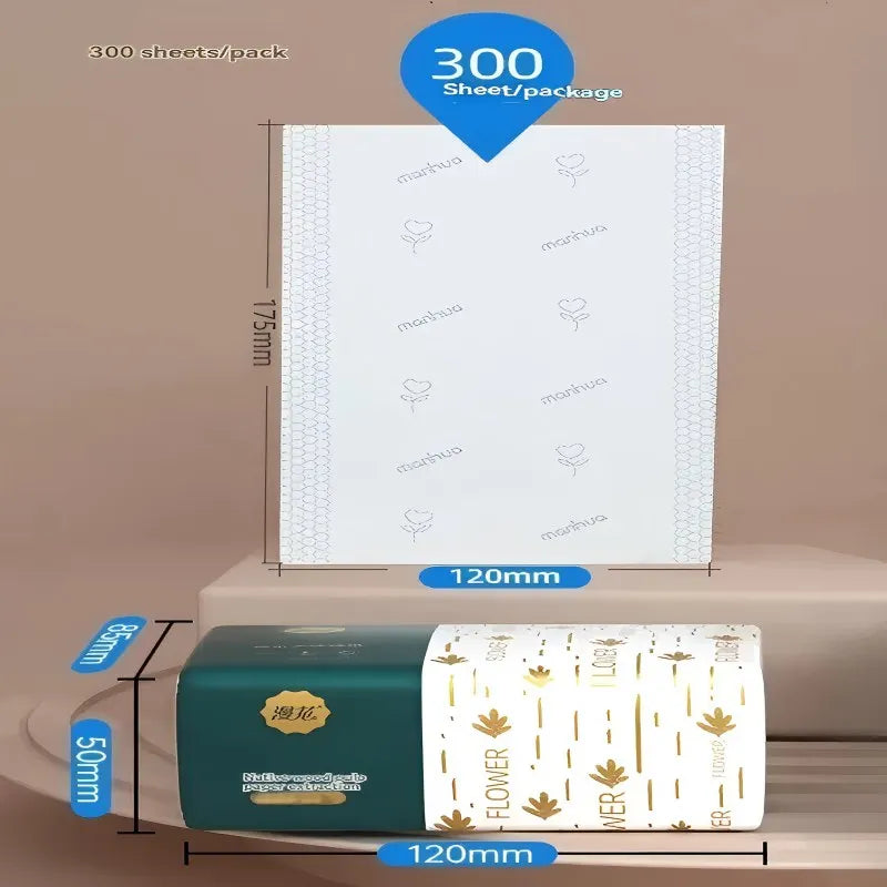 Skin-Friendly Soft Toilet Paper | Hypoallergenic & Silky 4-Ply Bath Tissue | Gentle for Sensitive Skin | 100% Recyclable & Fragr