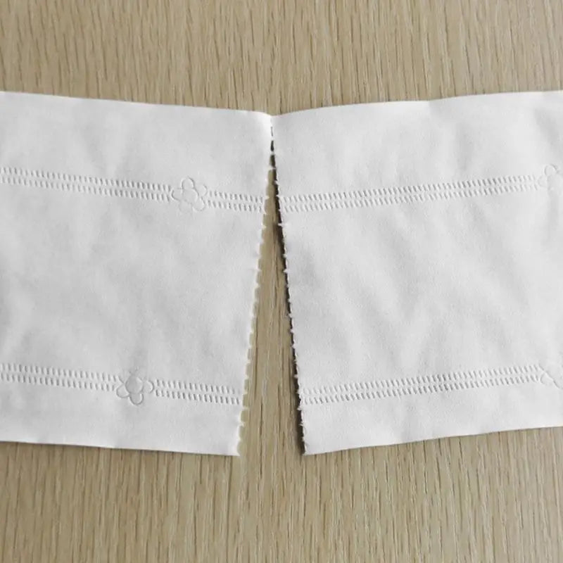 40JD Thicken 4-Ply Large Toilet Roll Paper Embossed No Fluorescent Bath Tissue