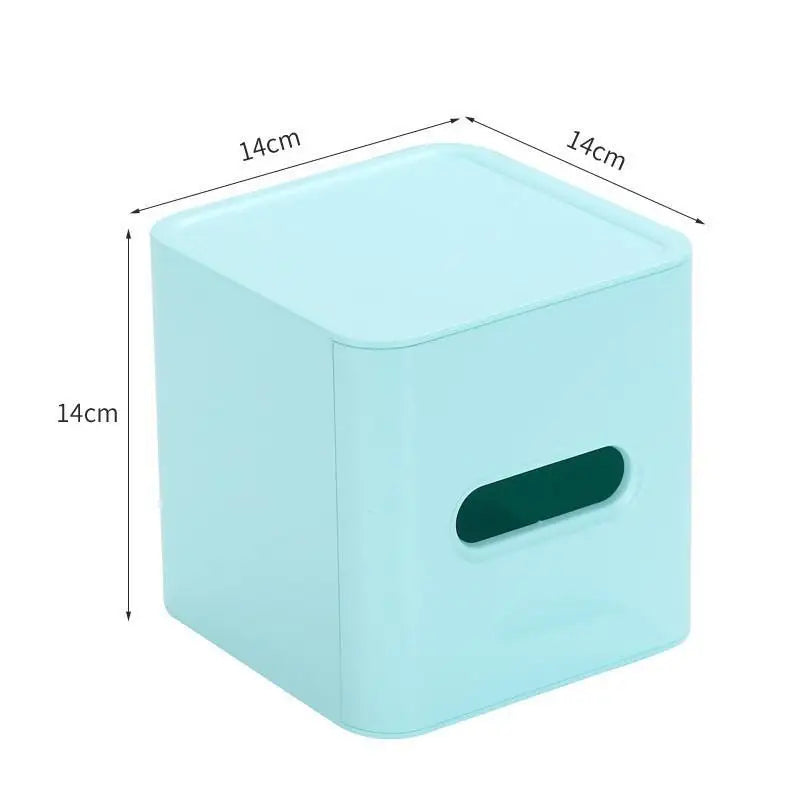 Simple European Sle Tissue Box Storage Box for Desktop Hand Wi Coffee Table Dstring Paper Home Decor Plastic Box