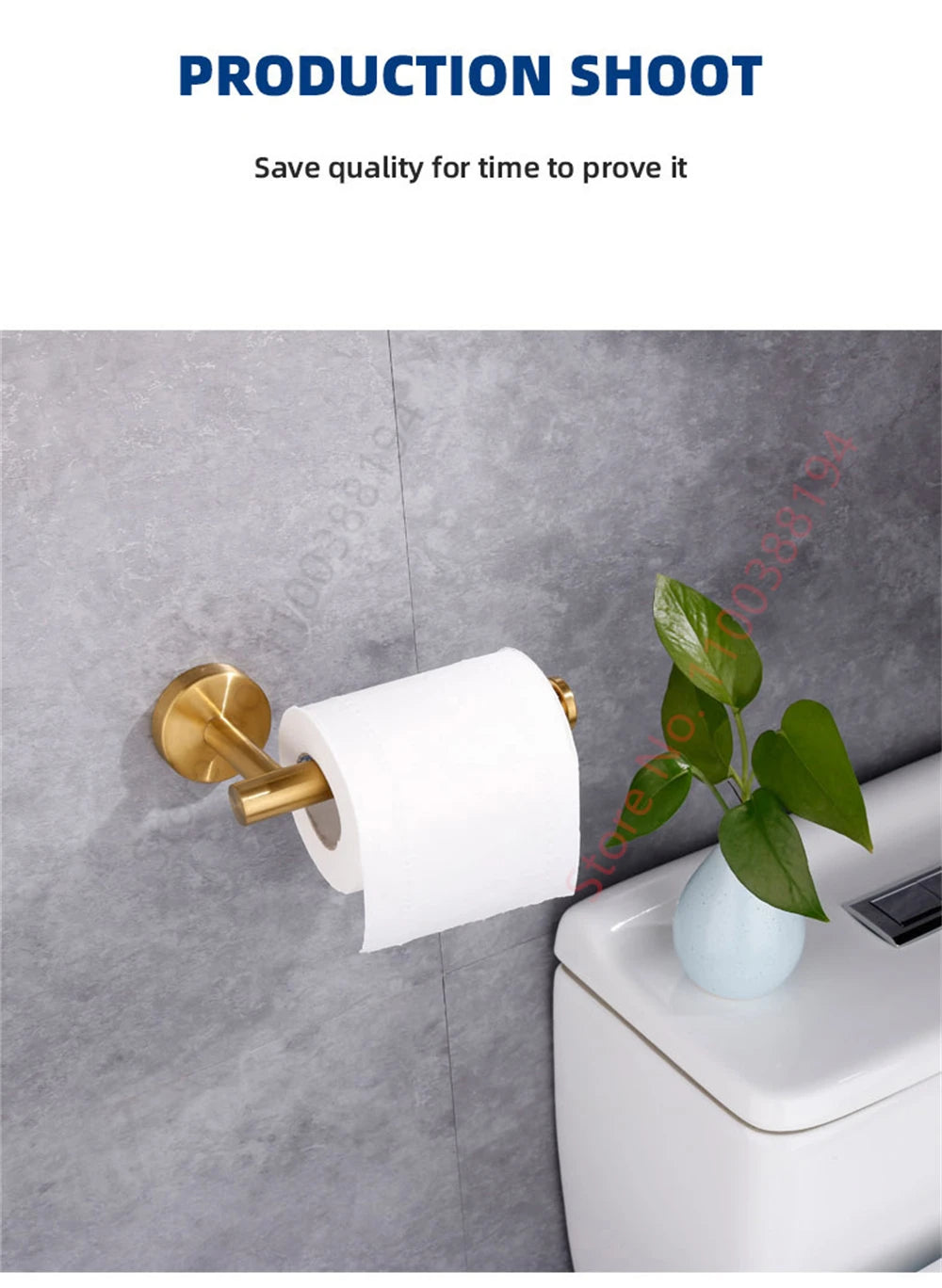 Adhesive Toilet Roll Paper Holder Organizer Wall Mount Storage Stand Kitchen Bathroom No Drill Tissue Towel Dispenser Stainless