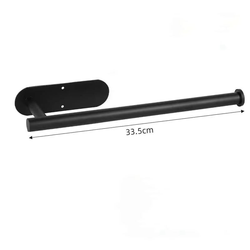 1PCS Kitchen Paper Towel Holder Toilet Paper Holder Adhesive Tissue Rack Napkin Dispenser Cabinet Storage Bathroom Accessories