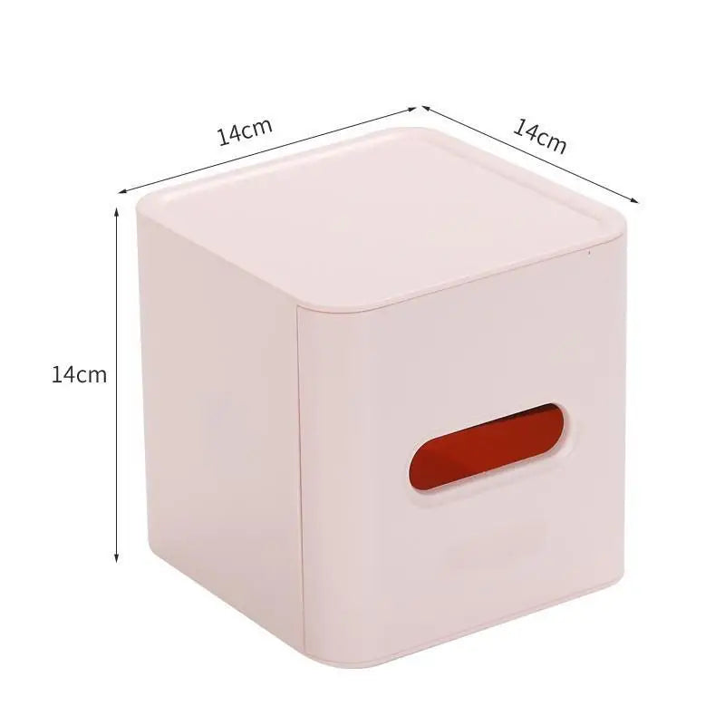 Simple European Sle Tissue Box Storage Box for Desktop Hand Wi Coffee Table Dstring Paper Home Decor Plastic Box