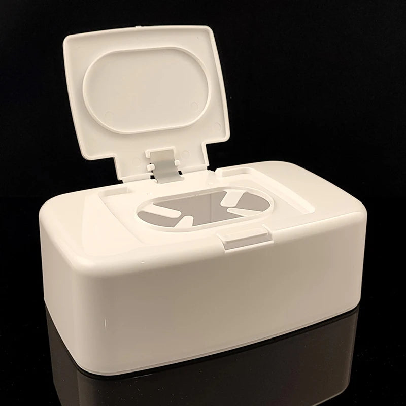 Wet Tissue Box Wipes Dispenser Portable Wipes Napkin Storage Box Holder Container