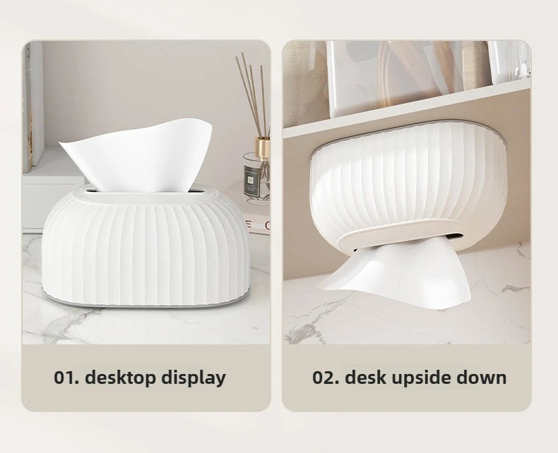 Creative Tissue Box with Spring Creative Scandinavian Simple Drawer Box Living Room Coffee Table Tissue Box Desktop Drawer Box