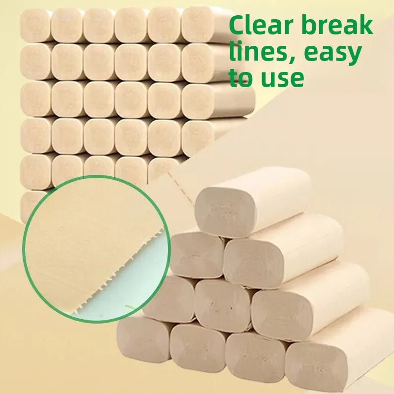 able Bulk Pa No Core Toilet Paper Bamboo Pulp Hand Towel Roll Paper Towels Household Hygiene Product Eco Friendly