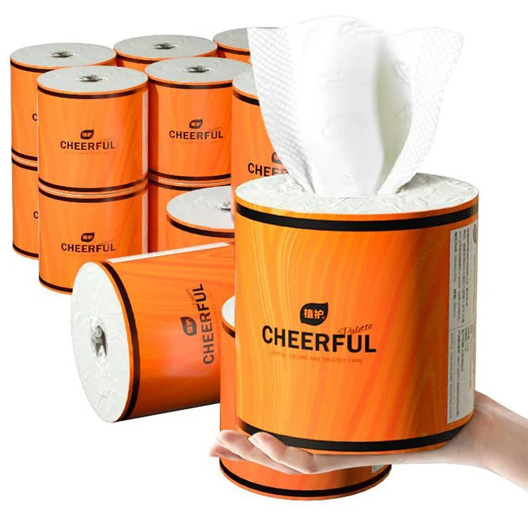 Thiened 5 Layers Toilet Paper Core Wooden Pulp Hand Towel Batoom Tissue 27 Rolls 25g Whole Box Baby And Materni