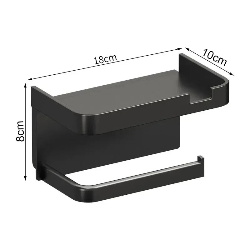 Toilet Paper Holder Wall-Mounted Toilet paper holder tissue rack Bathroom tissue holder Bathroom Accessories 2025
