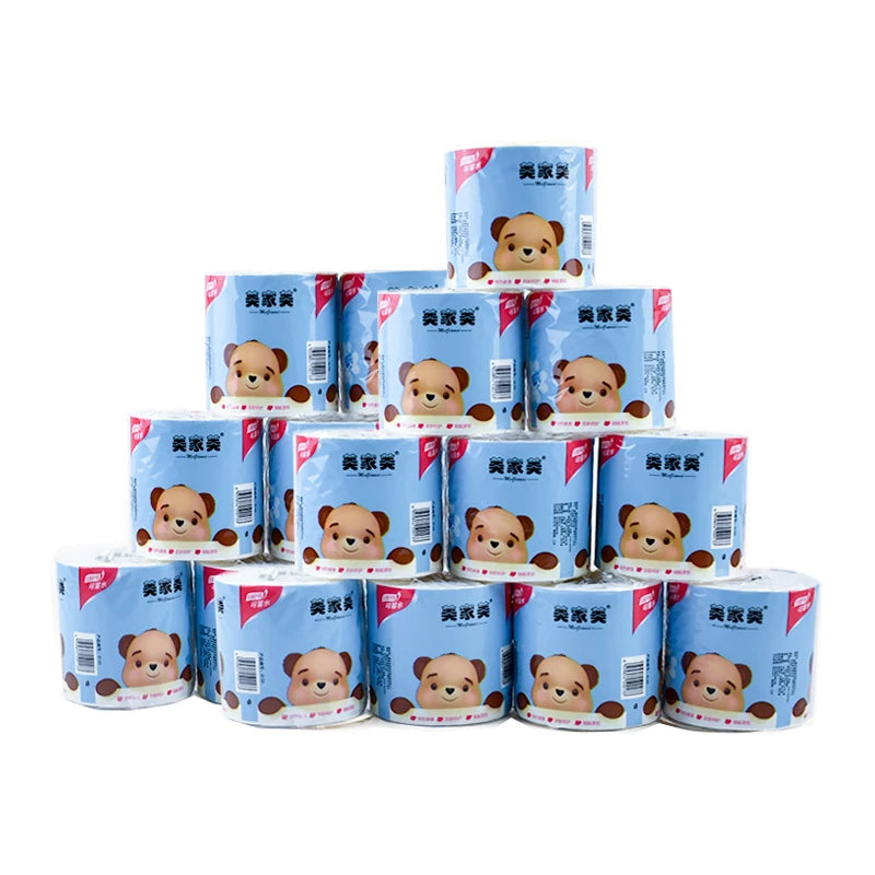 able Hotel Restaurant Toilet Paper Wet Wipe Batoom Household Paper Towels Quali Wood Pulp 4 Layer Scented Rolls