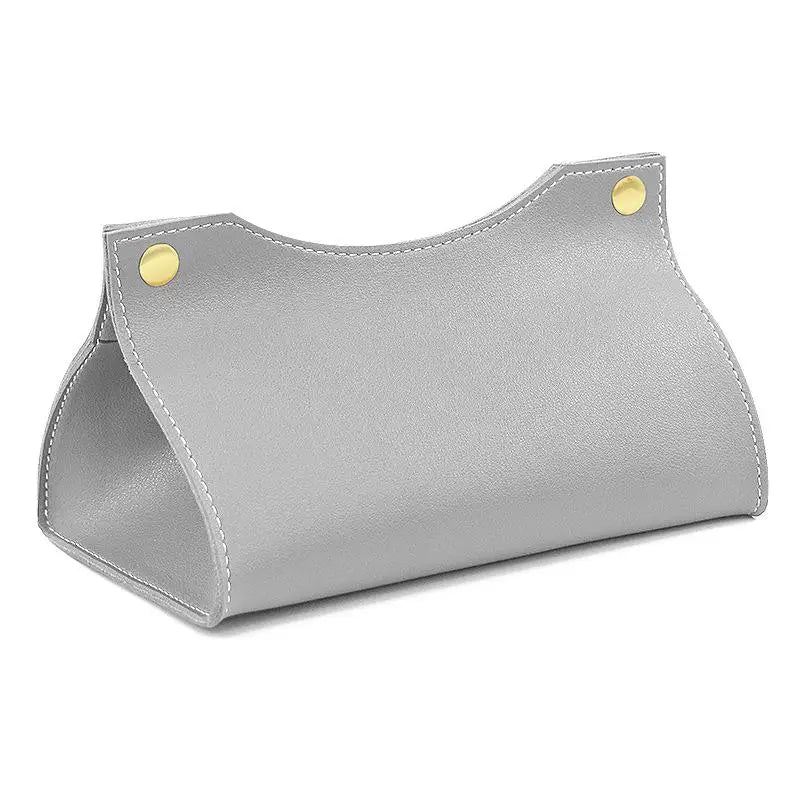 Pu Leather Tissue Box Cover Holder Car Living Room Bedroom Decoration Kitchen Desktop Nordic Home Napkin Holder Large Storage