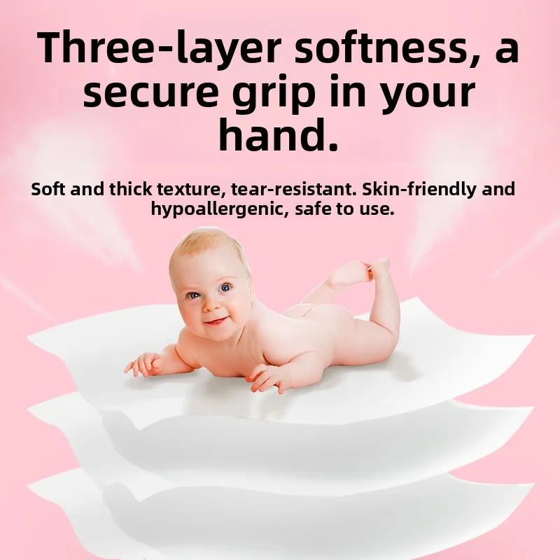 Portable Handkerchief Paper Tissue Small Pa Dstring able Carryon Table Napkin Facial Tissue Life Use Paper