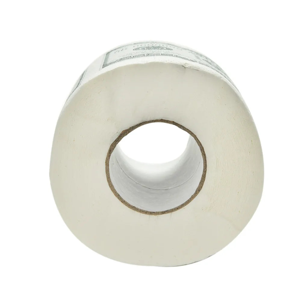 One Hundred Dollar Bill Toilet Paper Novelty Fun $100 TP Money Roll Gag Gift